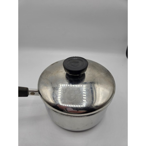 Revere Ware 1 Quart‎ Tall Sauce Pan Stainless Steel with Lid EUC - Picture 8 of 10